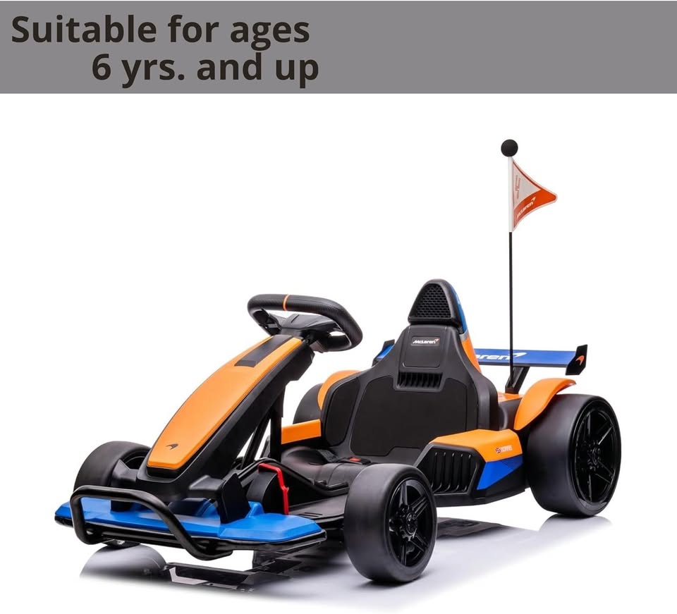 Officially Licensed McLaren GoKart 24V