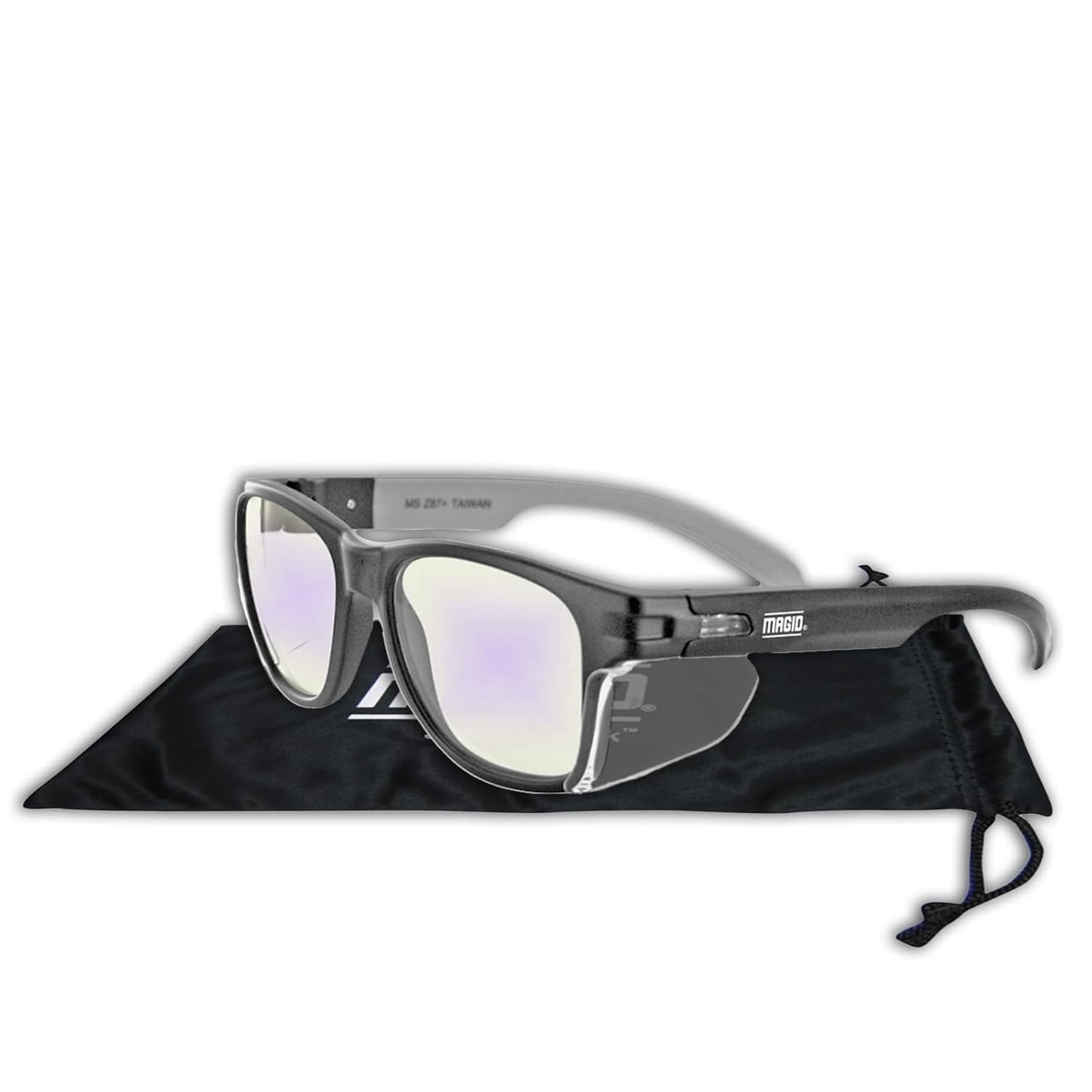 Magid Glove & Safety Anti-Fog Polycarbonate Safety Glasses, 1 Pair, Y50