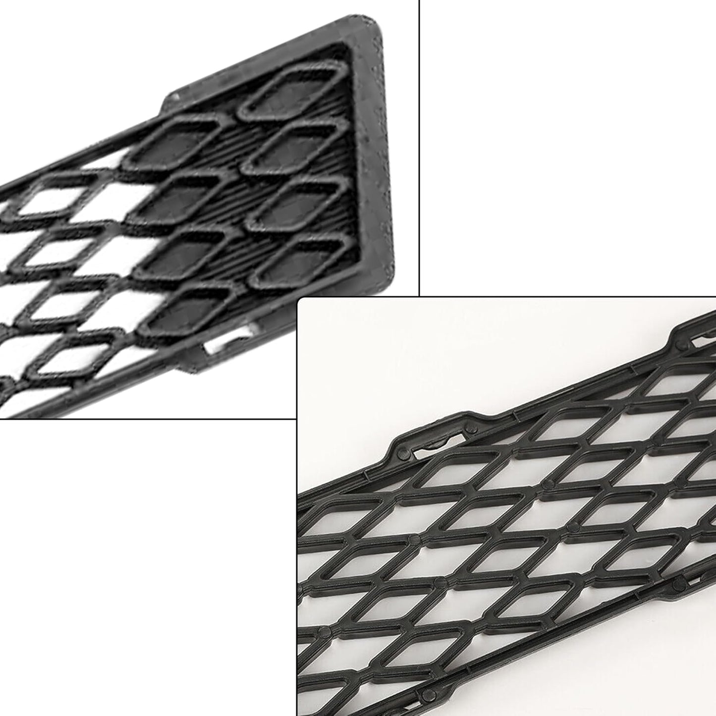 PartsFlow Front Bumper Grill Lower Grille Textured Black Plastic For 2011 2012 2013 Kia Optima KI1036113