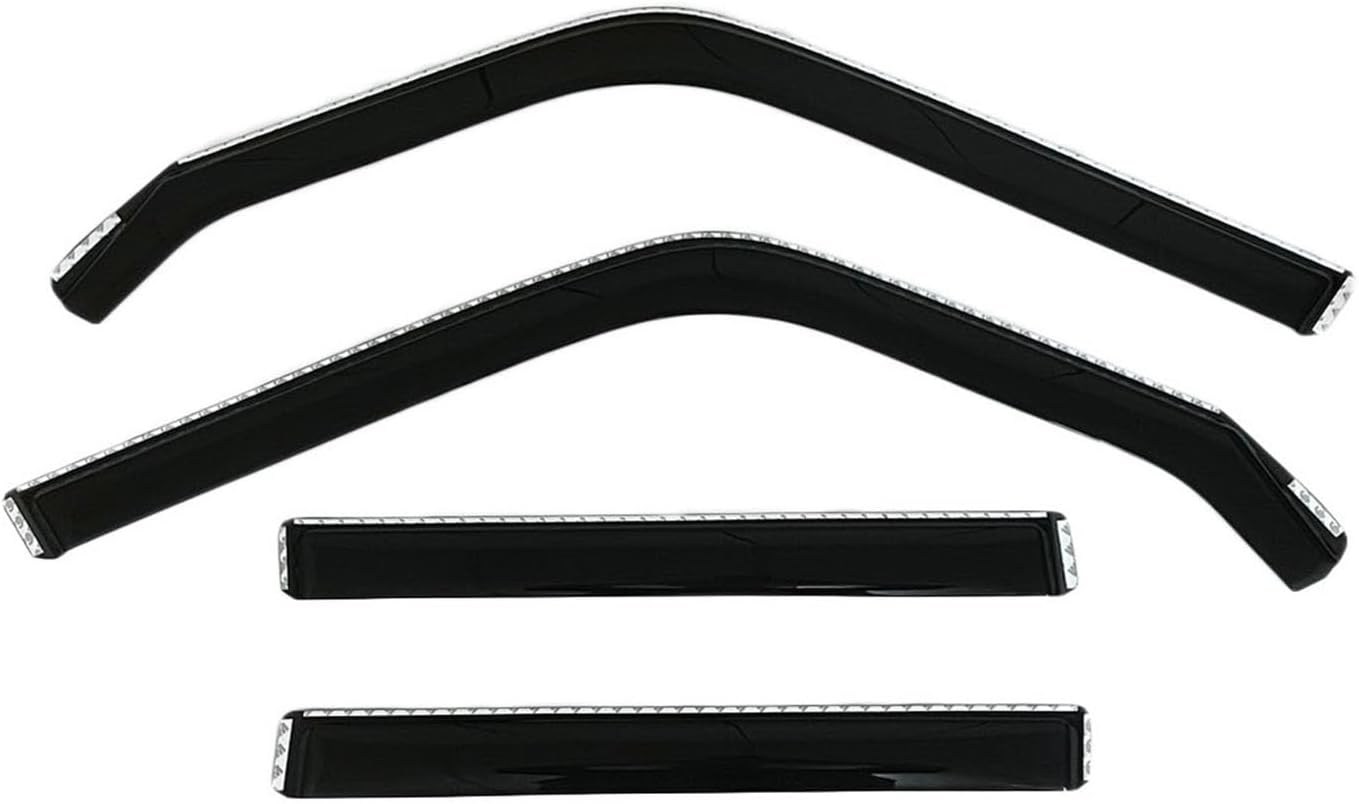 2024-2025 in-Channel Rain Guards for Toyota Land Cruiser Side Window Visor Deflectors First Edition 1958 J250