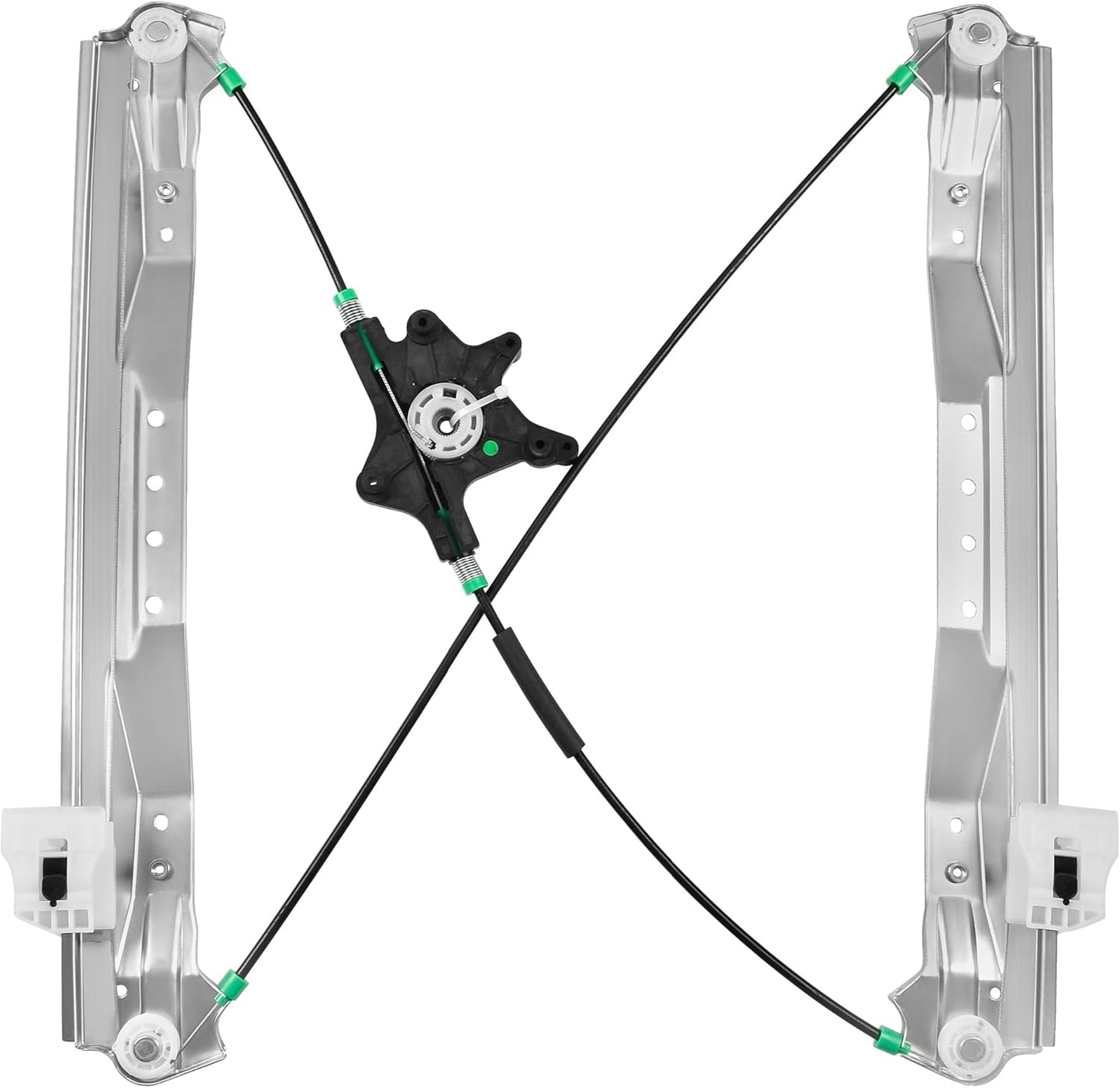 Front Driver Side Power Window Regulator Without Motor Fit for 2008-2016 Town & Country, Dodge Grand Caravan, Ram C/V, Routan, 749-508 (model may vary)