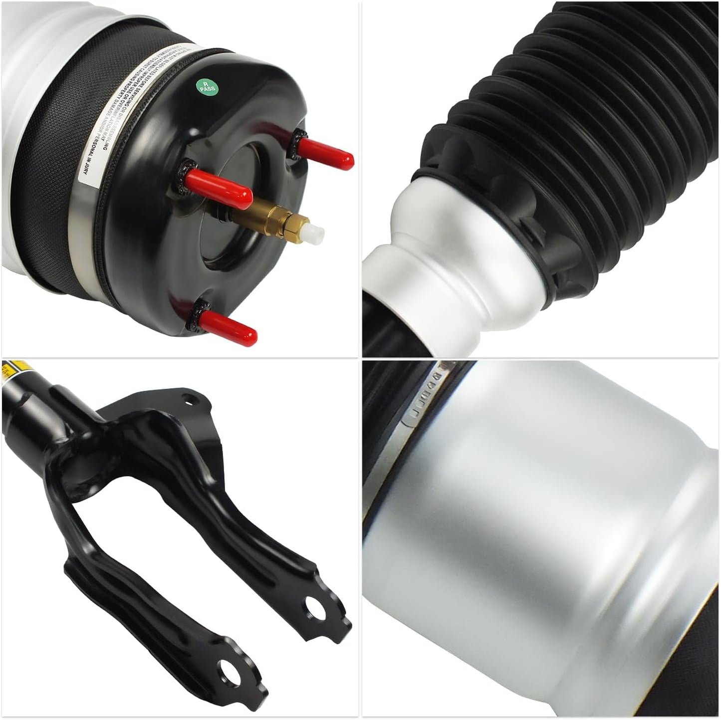 Front Right Air Suspension Strut Shock Absorber Compatible with Jeep Grand Cherokee 2016-2021, Grand Cherokee WK 2022, Passenger Side 68253204AD (Front Right)