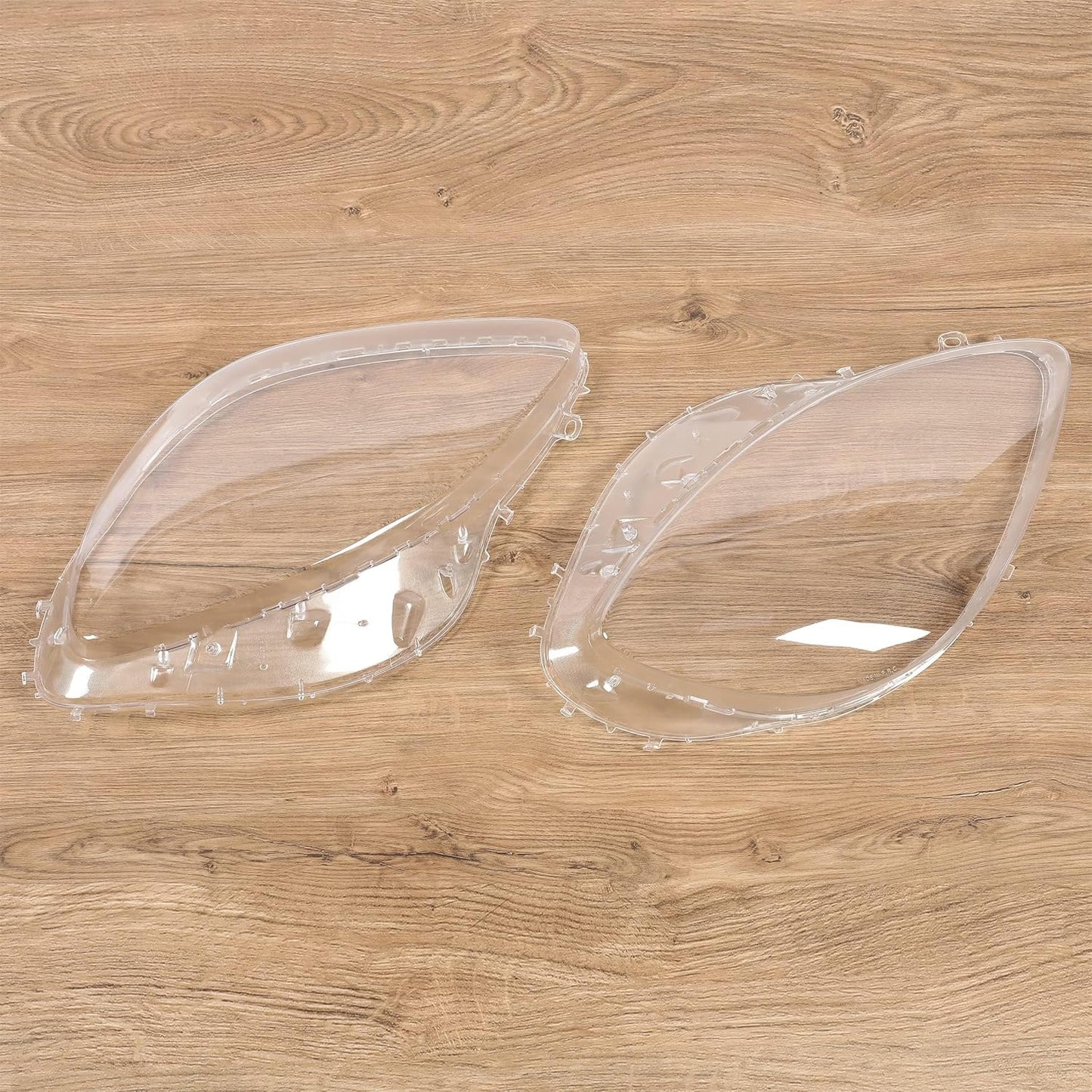 Kojem Clear Headlight Lens Cover Compatible with 2005-2013 Corvette C6 Headlamp Lens Shell 2Pcs Left & Right Lenses