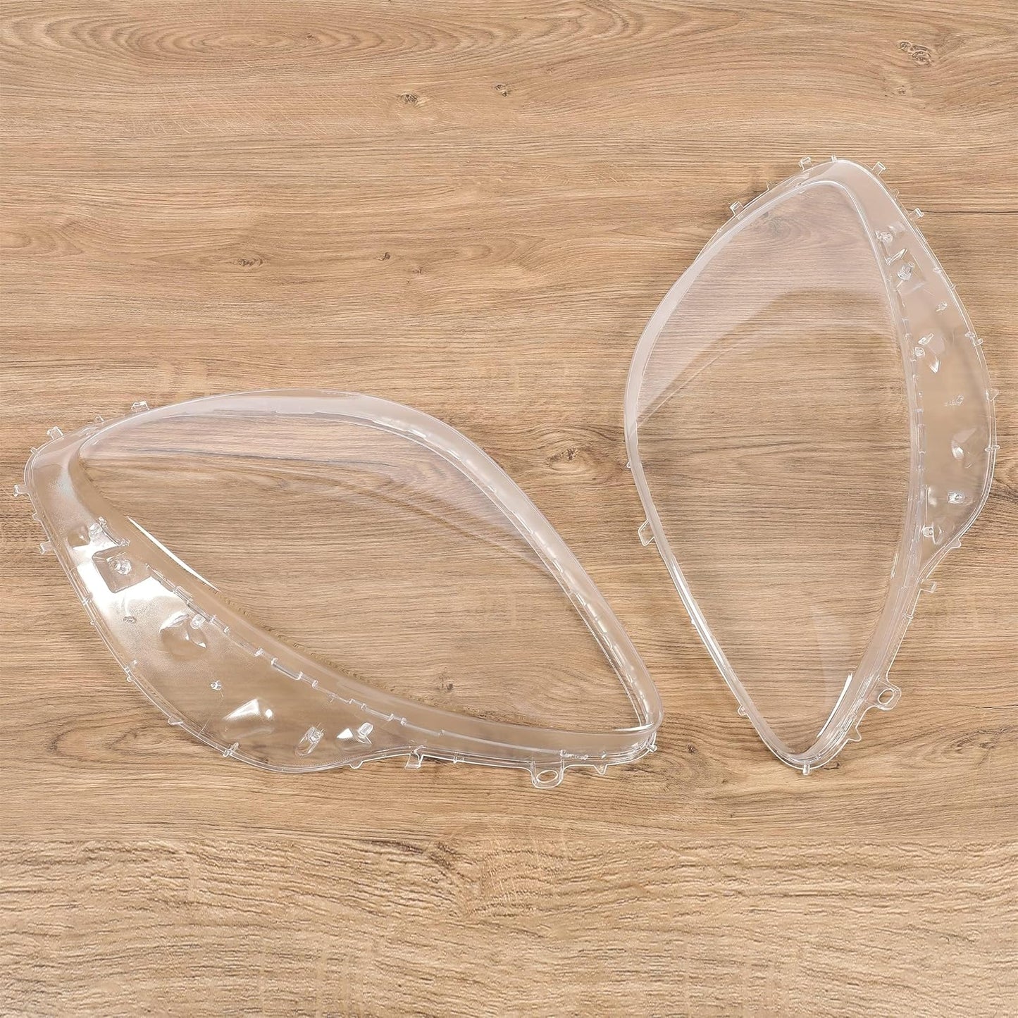 Kojem Clear Headlight Lens Cover Compatible with 2005-2013 Corvette C6 Headlamp Lens Shell 2Pcs Left & Right Lenses