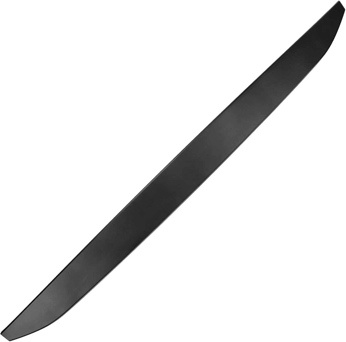 Chrome Tailgate Bed Cap Molding for 2016-2021 Titan V8, Black
