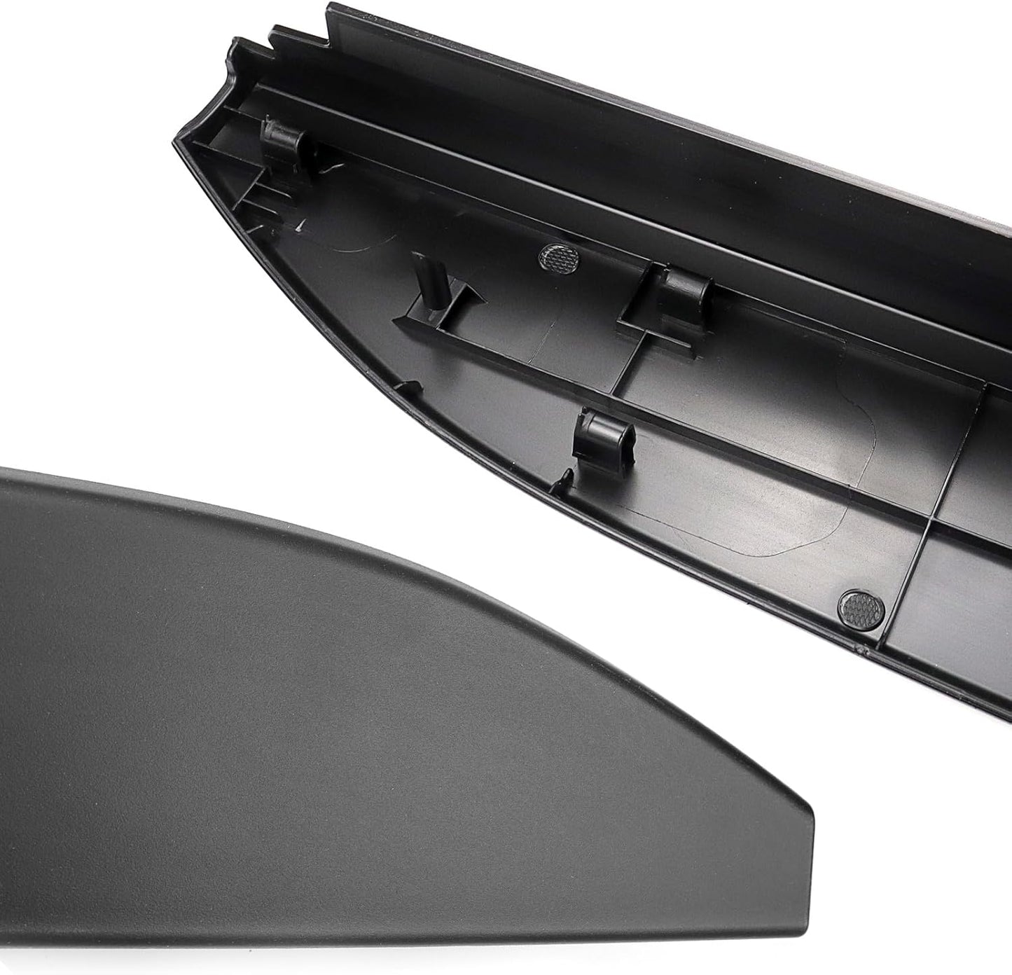 Chrome Tailgate Bed Cap Molding for 2016-2021 Titan V8, Black