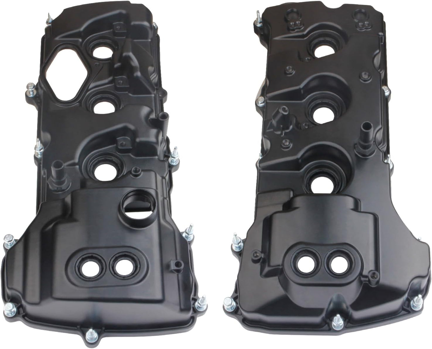 MITZONE Upgrade Aluminum Valve Covers Left and Right Compatible with 2013-2019 Ford F-150 Expedition Transit Navigator 3.5 Turbo