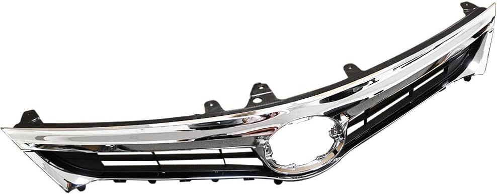 Compatible with 2013 2014 2015 AVALON Upper Grille Front Bumper Upper Mesh Grille Chrome Grill