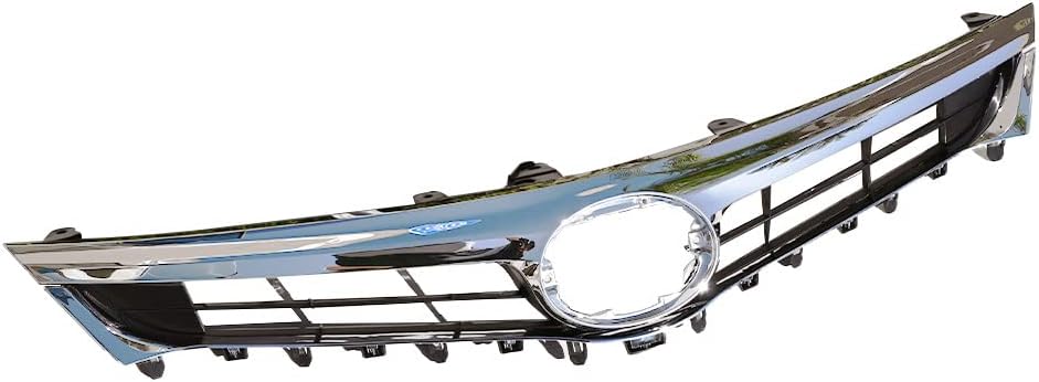 Compatible with 2013 2014 2015 AVALON Upper Grille Front Bumper Upper Mesh Grille Chrome Grill