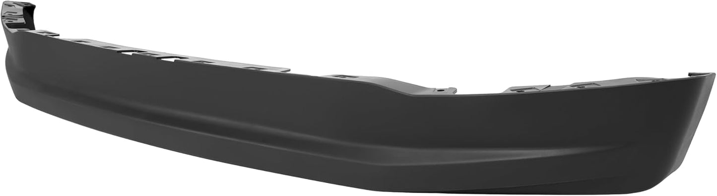 HECASA Front Bumper Valance Compatible with 2017-2019 Ford F250 F350 F450 F550 Super Duty Pickup 4WD Plastic(PP) Lower Valance Panel Lip Air Dam Deflector Replace for HC3Z17626AE HC3Z17626AB FO1095271