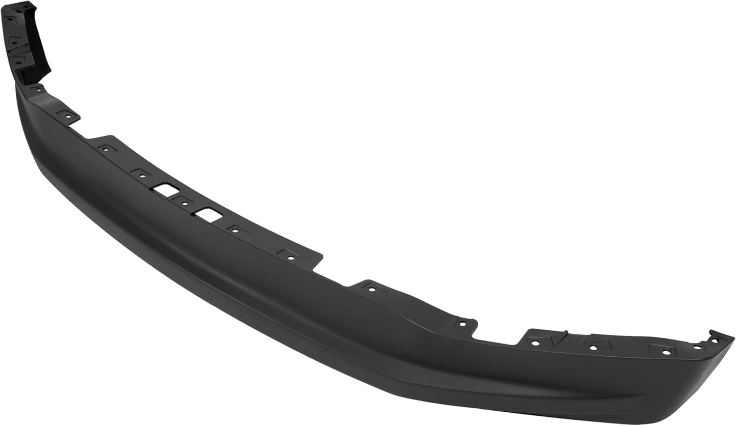 HECASA Front Bumper Valance Compatible with 2017-2019 Ford F250 F350 F450 F550 Super Duty Pickup 4WD Plastic(PP) Lower Valance Panel Lip Air Dam Deflector Replace for HC3Z17626AE HC3Z17626AB FO1095271