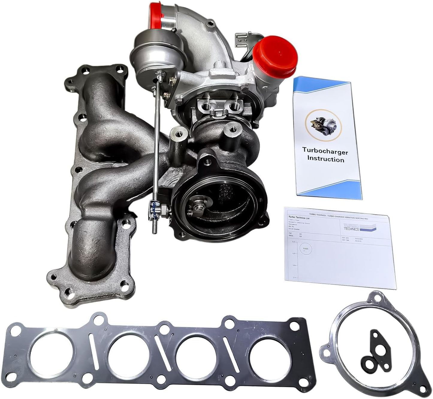 LR066515 Turbocharger Replacement for 2014-2017 Land Rover Discovery Sport L550 & Range Rover Evoque L538 OE# LR049650 LR068227 53039880462 EU3E6K682BB - Turbo Charger