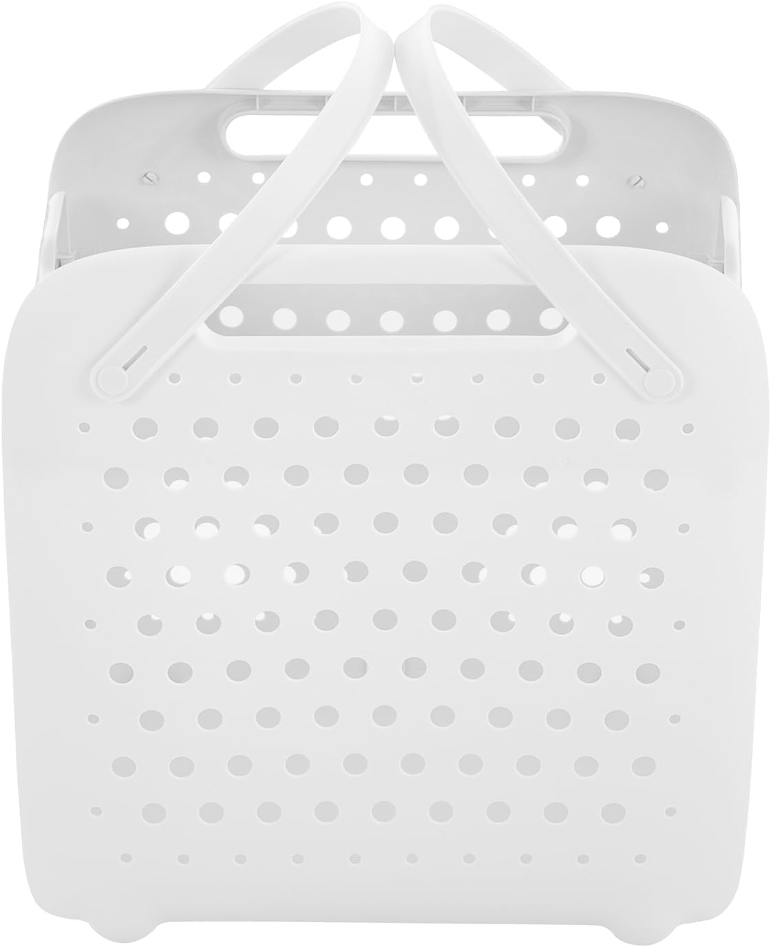 Foldable Laundry Hamper 2 Section, with Durable Handles for Easy Transport, Breathable Storage Basket for Organizing, Clothes Hamper for Laundry