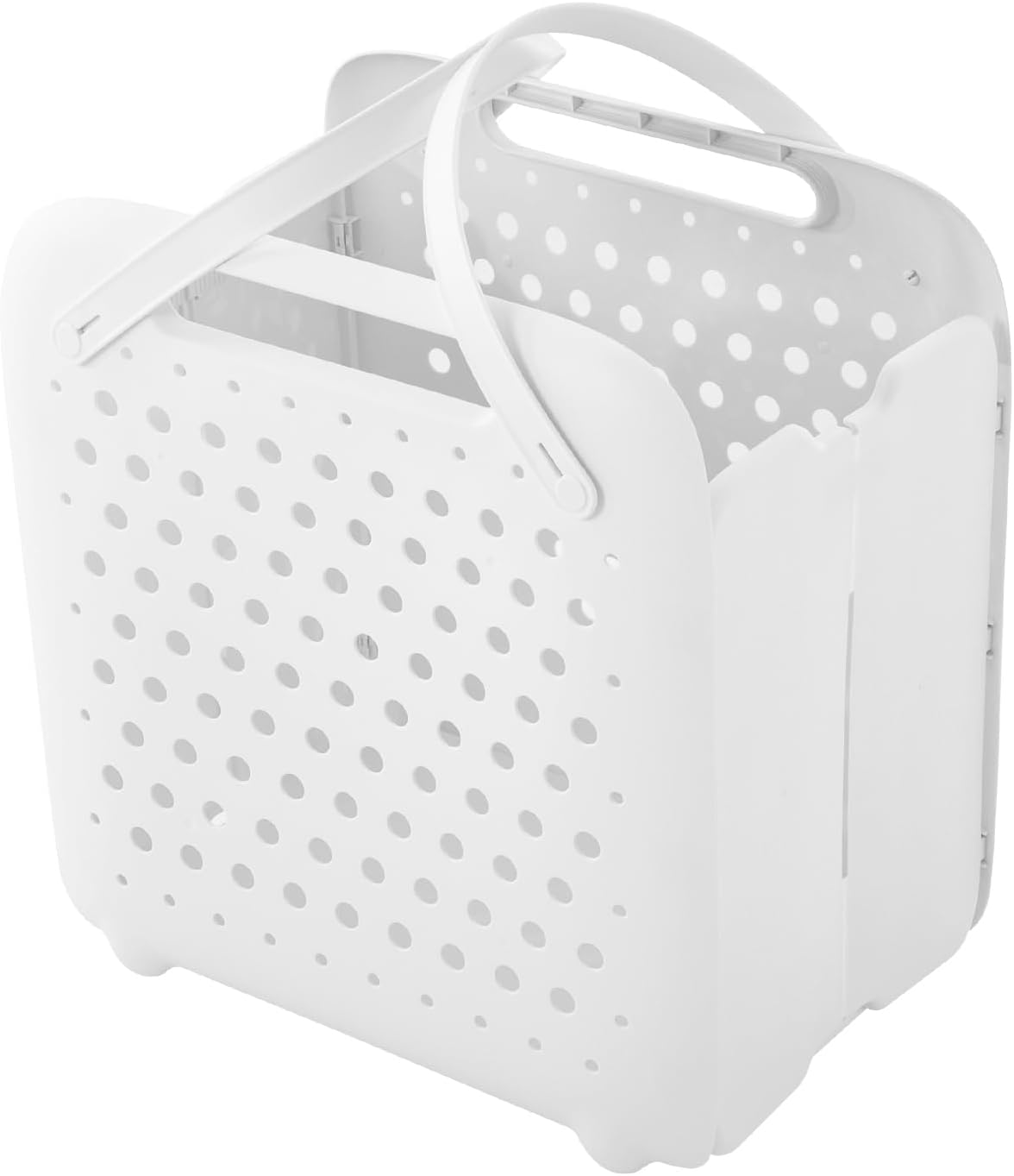 Foldable Laundry Hamper 2 Section, with Durable Handles for Easy Transport, Breathable Storage Basket for Organizing, Clothes Hamper for Laundry