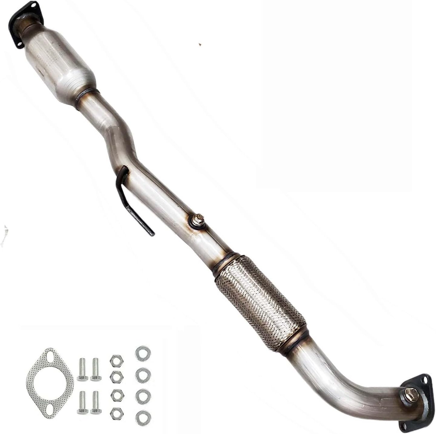 Rear Catalytic Converter Compatible with Camry 2002-2006 2.4L丨Solara 2004-2006 2.4L ONLY FIT ULEV.