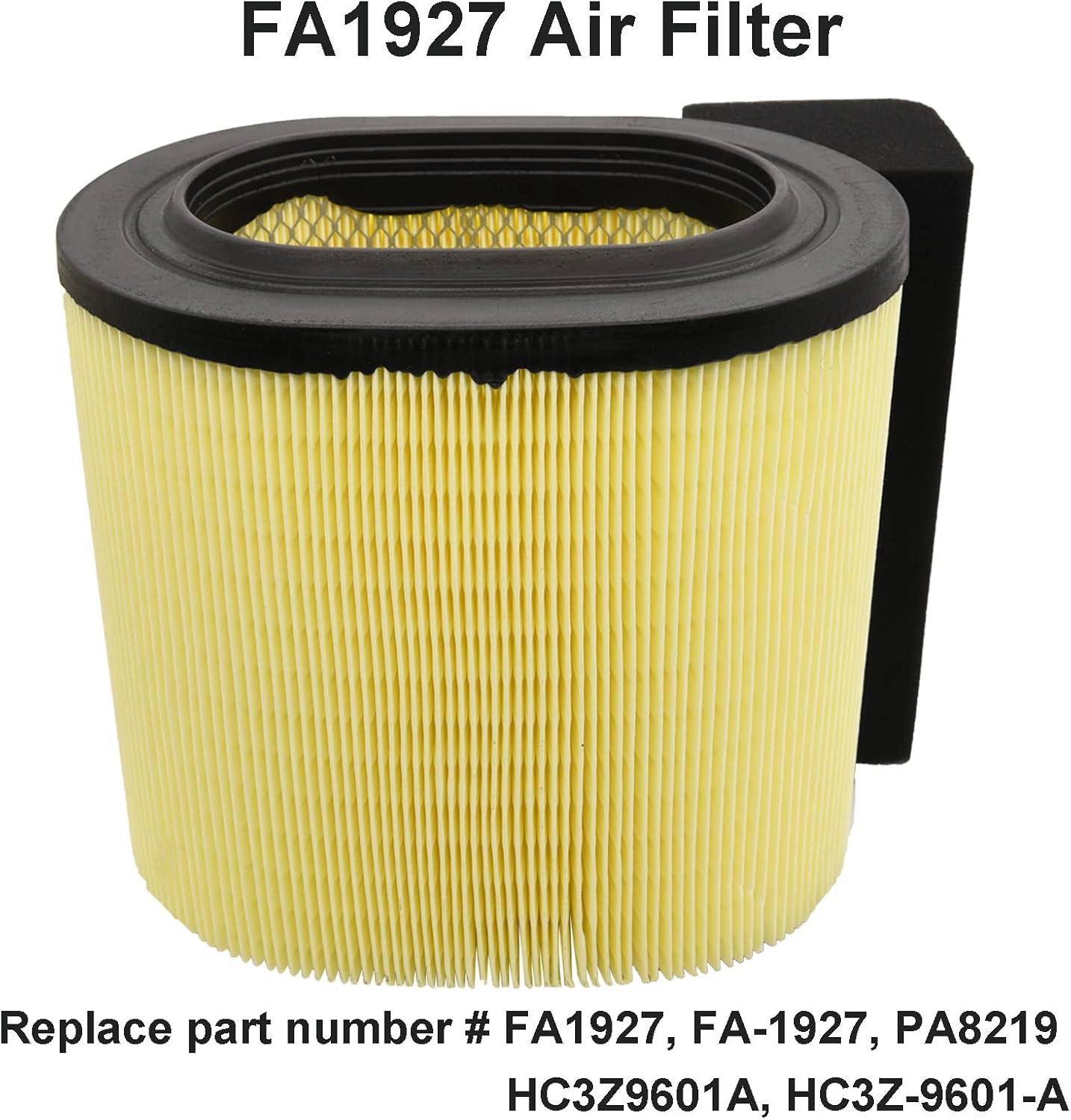 FA-1927 Air Filter Compatible with Motorcraft Fa1927 air filter Replacement for Ford 2017-2019 F250 F350 Air Filter with 6.7L V8 Powerstroke Diesel Engine, Replace HC3Z-9601-A FA1927 PA8219