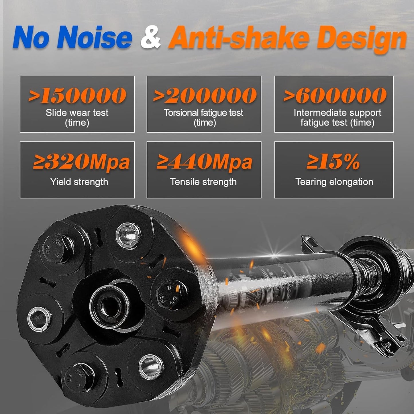 Rear Drive Shaft Prop Shaft Driveshaft Assembly Fit for Cadillac SRX…