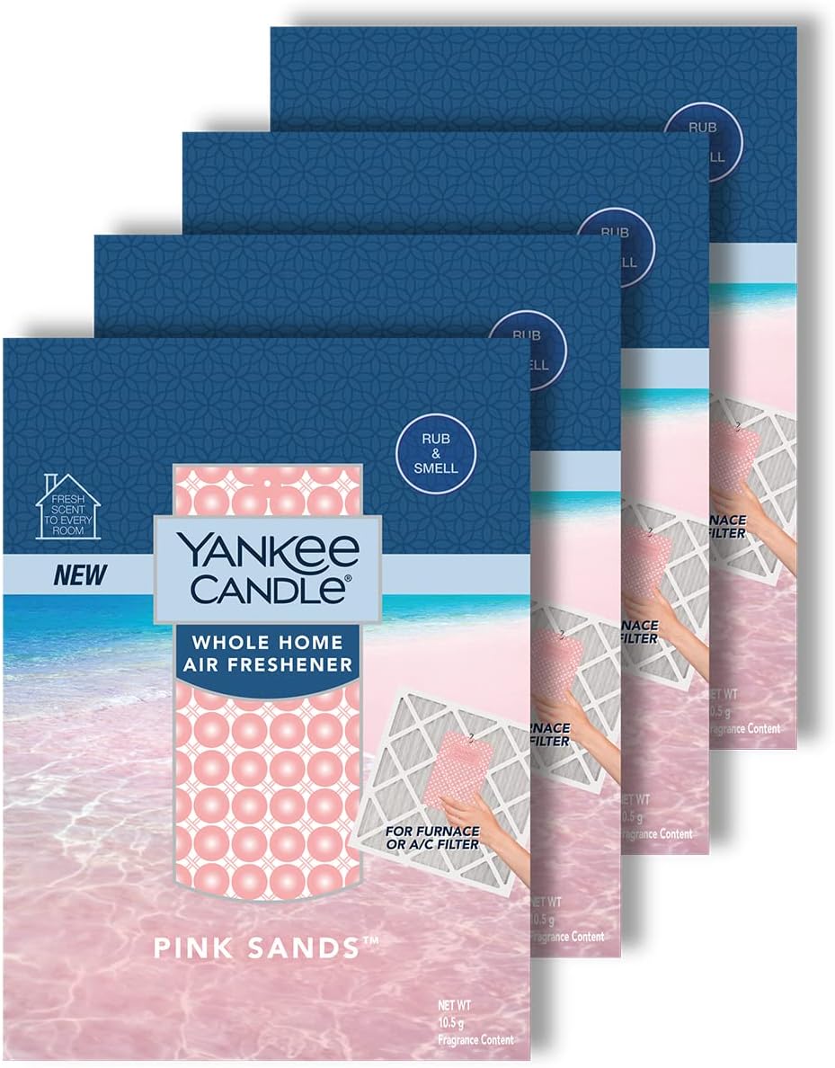 Yankee Candle Pink Sands Whole Home Air Freshener (4 Pack)