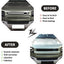 Front Grille Trim Strips For Land Rover Defender 90 110 2020-2022 Grille Trim Strips Cover Frame Car Decorations Stickers (Matte Black)