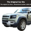 Front Grille Trim Strips For Land Rover Defender 90 110 2020-2022 Grille Trim Strips Cover Frame Car Decorations Stickers (Matte Black)