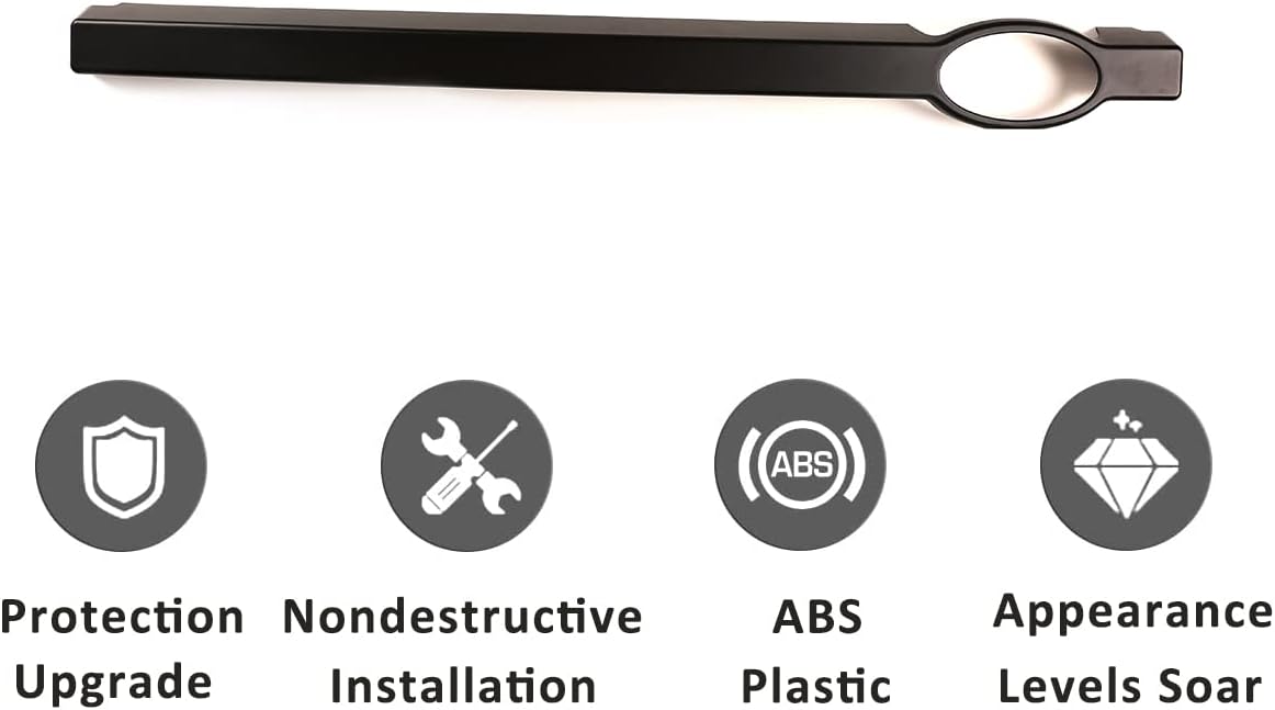 Front Grille Trim Strips For Land Rover Defender 90 110 2020-2022 Grille Trim Strips Cover Frame Car Decorations Stickers (Matte Black)