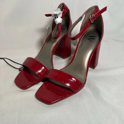 Worthington Red Sandal Heels size 8.5 NWT no box