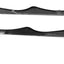 Headlight Trim Moulding Set, Headlight Trim Moulding Set Front Lower Left and Right, 2pcs Replacement for E46 2002-2005 OEM 51130030406 51130030407