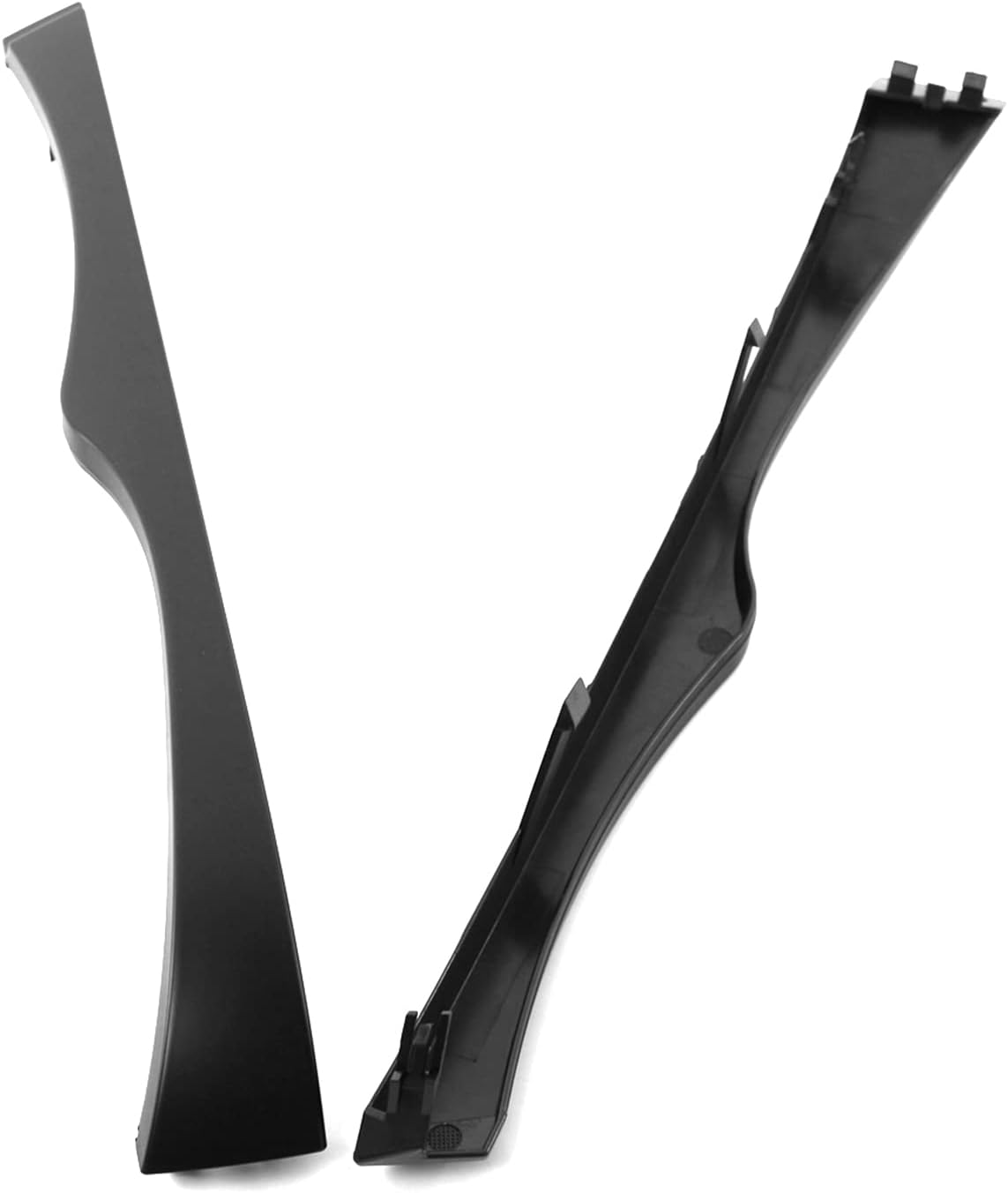Headlight Trim Moulding Set, Headlight Trim Moulding Set Front Lower Left and Right, 2pcs Replacement for E46 2002-2005 OEM 51130030406 51130030407