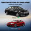 Window Molding Trim for Honda Accord 2008-2012,4-Door Sedan,Chrome Outside Door Weatherstrip Window Seal Belt,Replace#72410-TA0-A01 72450-TA0-A01 72910-TA0-A01 72950-TA0-A01