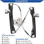 Power Window Lift Regulator with Motor Assembly Front Right Passenger Side Compatible with Chevrolet Cruze 2012-2015/ Chevy Cruze Limited 2016 (2 Pins), Replace OE 751-740