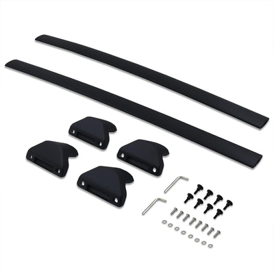 AJP Distributors JDM OE Factory Style Aluminum Roof Rack Rail Cross Bars Top Cargo Baggage Luggage Carrier Set + Hardware Compatible/Replacement For MDX YD3 SUV 2014 2015 2016 2017 2018 14 15 16 17 18