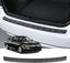 Exterior Rear Bumper Protector Compatible with Honda Accord 2022 2021 2020 2019 2018 Hybrid (Include HEV) Accessories ABS Material Rear Bumper Guard Trunk Sill Protector (Black)