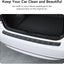 Exterior Rear Bumper Protector Compatible with Honda Accord 2022 2021 2020 2019 2018 Hybrid (Include HEV) Accessories ABS Material Rear Bumper Guard Trunk Sill Protector (Black)