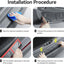 Exterior Rear Bumper Protector Compatible with Honda Accord 2022 2021 2020 2019 2018 Hybrid (Include HEV) Accessories ABS Material Rear Bumper Guard Trunk Sill Protector (Black)
