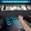 Retractable Cargo Cover Compatible with Audi Q5 SQ5 2018 2019 2020 2021 2022 2023, Car Trunk Organizer Cover Luggage Cargo Security Shield Shade