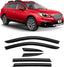Voron Glass Tape-on Extra Durable Rain Guards for Subaru Outback 2015-2019, Window Deflectors, Vent Window Visors, 6 Pieces - 100493