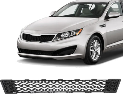 PartsFlow Front Bumper Grill Lower Grille Textured Black Plastic For 2011 2012 2013 Kia Optima KI1036113