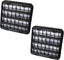 Body Side Aperture Exhauster Vents,for Dodge/Jeep Cab Rear Air Pressure Vent Louvers Replaces 68323649AB