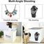 PULUZ 30cm Ring Light Photo Studio Light Box, Adjustable Portable Photography Shooting Light Tent Kit with White/Warm/Soft Lighting 128pcs LED Lights + 6 Backdrops for Product Display