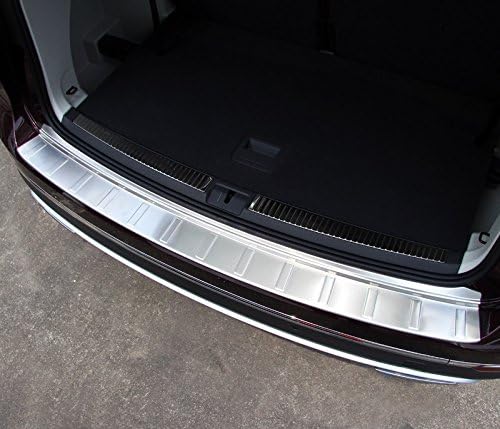 ITrims Rear Bumper Cover for VW Atlas 2017-2022 Exterior Car Accessories Outer Bumper Protector Guard Sill Plate Cover 1PC Stainless Steel
