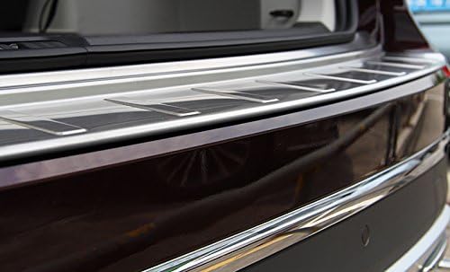 ITrims Rear Bumper Cover for VW Atlas 2017-2022 Exterior Car Accessories Outer Bumper Protector Guard Sill Plate Cover 1PC Stainless Steel