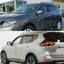 in-Channel Style Smoke Window Sun Rain Visors Vent Guard Deflector Compatible with Nissan Rogue 2014-2020