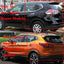 in-Channel Style Smoke Window Sun Rain Visors Vent Guard Deflector Compatible with Nissan Rogue 2014-2020