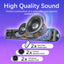 Computer Speakers, HiFi Sound Quality Computer Sound Bar, USB Powered PC Speakers, Bluetooth 5.0 and 3.5mm Aux-in Computer Speakers for Desktop, Laptops, PCs, Phones, Tablets, Xbox, Gaming Speakers (taotronics brand)
