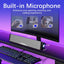 Computer Speakers, HiFi Sound Quality Computer Sound Bar, USB Powered PC Speakers, Bluetooth 5.0 and 3.5mm Aux-in Computer Speakers for Desktop, Laptops, PCs, Phones, Tablets, Xbox, Gaming Speakers (taotronics brand)