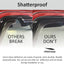 Voron Glass Tape-on Extra Durable Rain Guards for Honda CR-V 2023-2025, Window Deflectors, Vent Window Visors, 6 Pieces - 100484