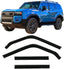 2024-2025 in-Channel Rain Guards for Toyota Land Cruiser Side Window Visor Deflectors First Edition 1958 J250