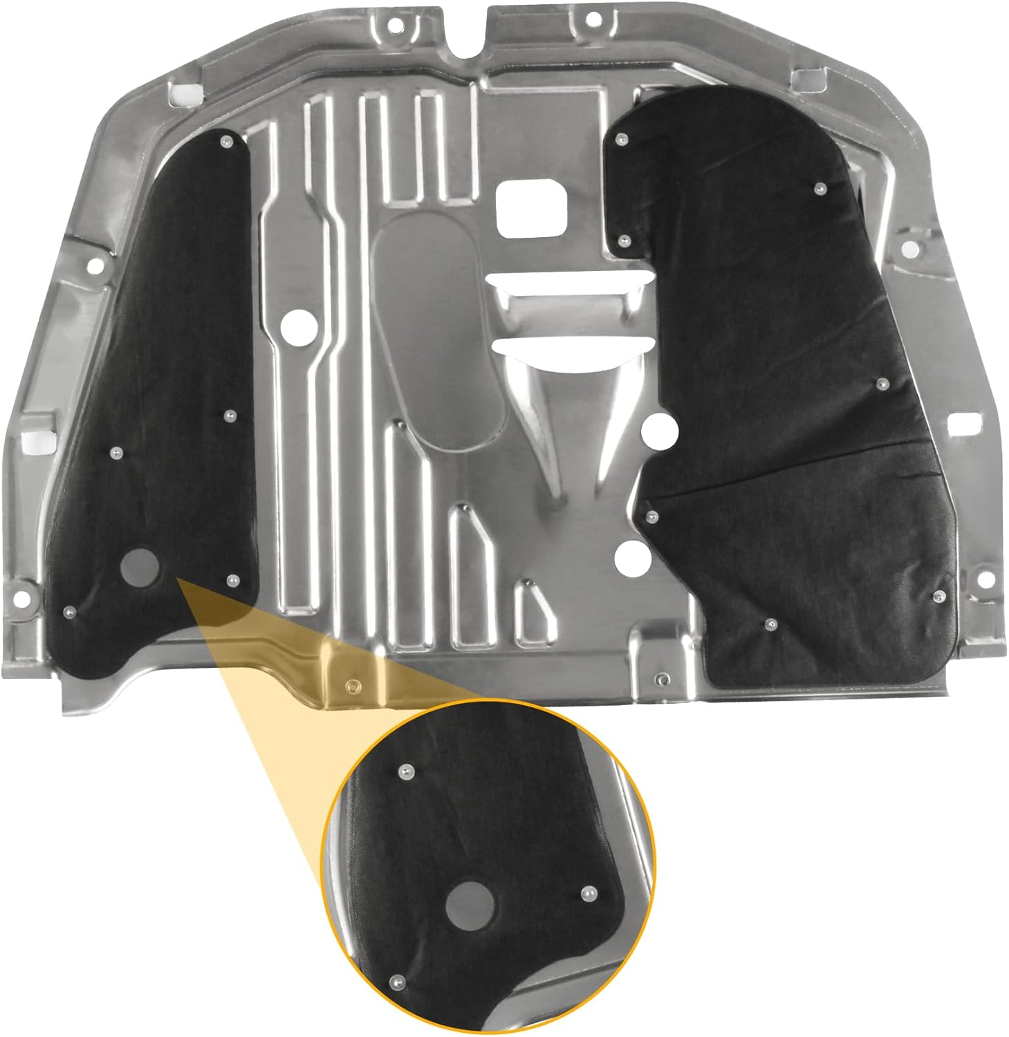 for Honda Civic 2016 2017 2018 2019 2020 2021 Engine Splash Guard Under Car Shield Cover Board MPN 74110-TBA-A00 90674-TY2-A01