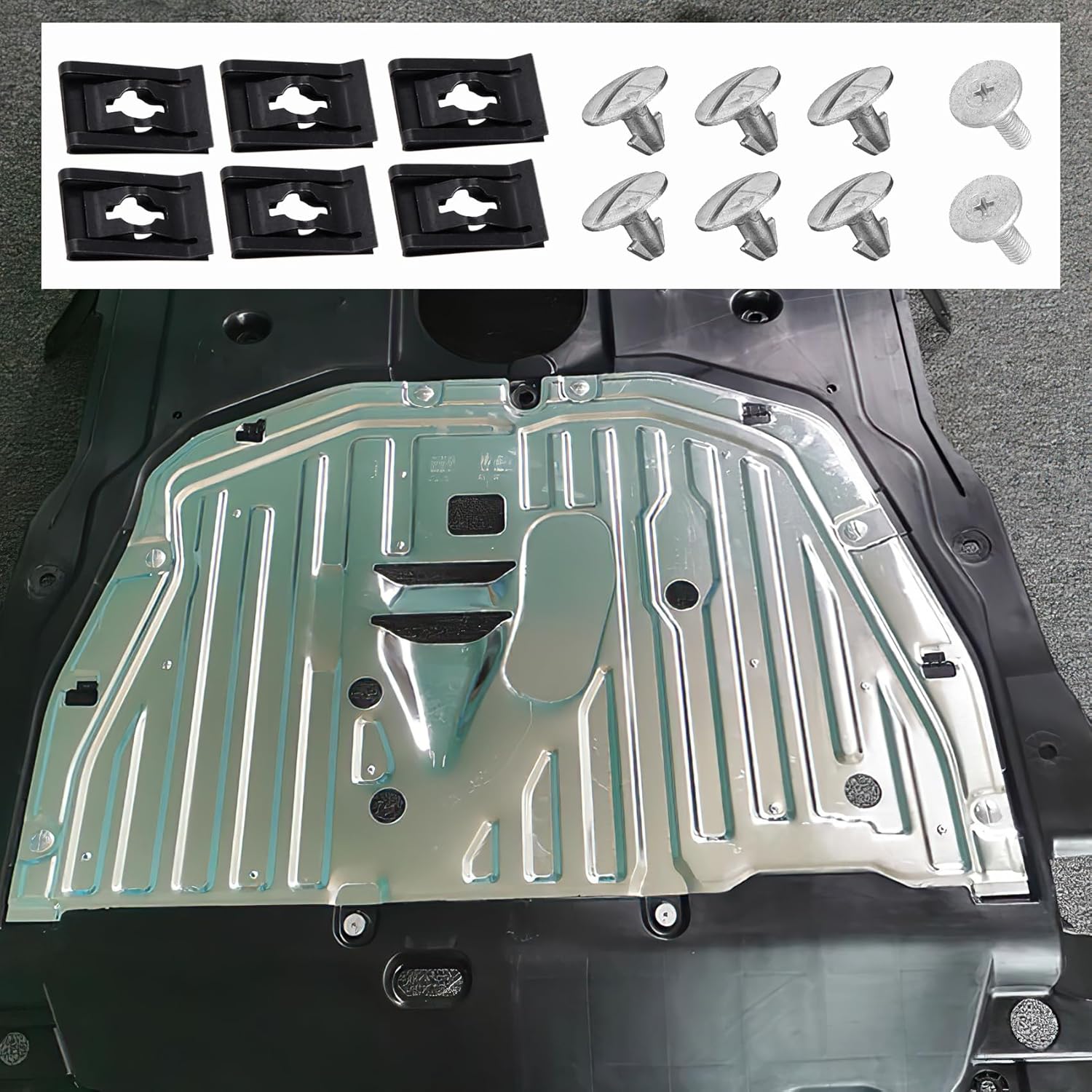 for Honda Civic 2016 2017 2018 2019 2020 2021 Engine Splash Guard Under Car Shield Cover Board MPN 74110-TBA-A00 90674-TY2-A01
