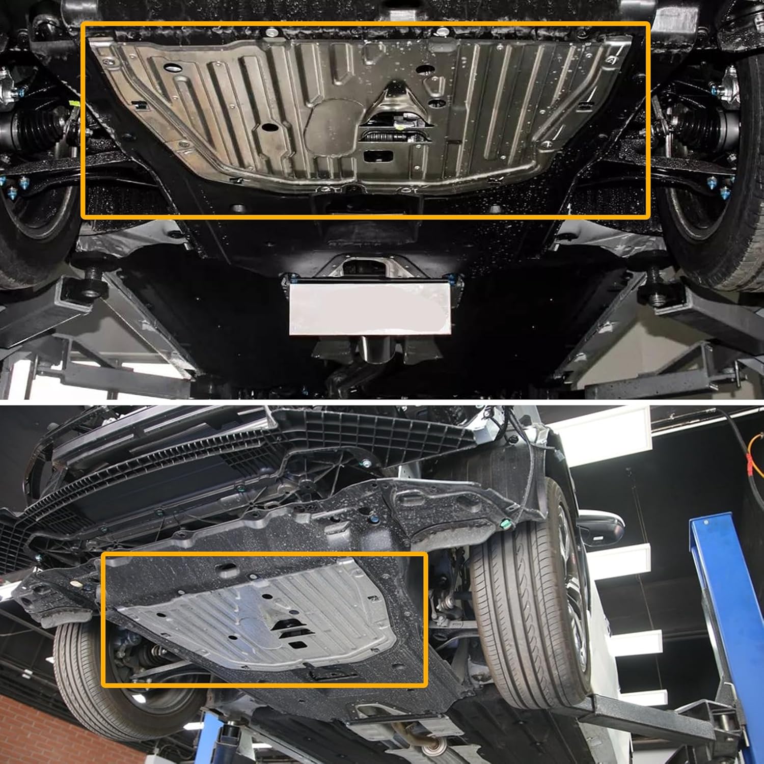for Honda Civic 2016 2017 2018 2019 2020 2021 Engine Splash Guard Under Car Shield Cover Board MPN 74110-TBA-A00 90674-TY2-A01